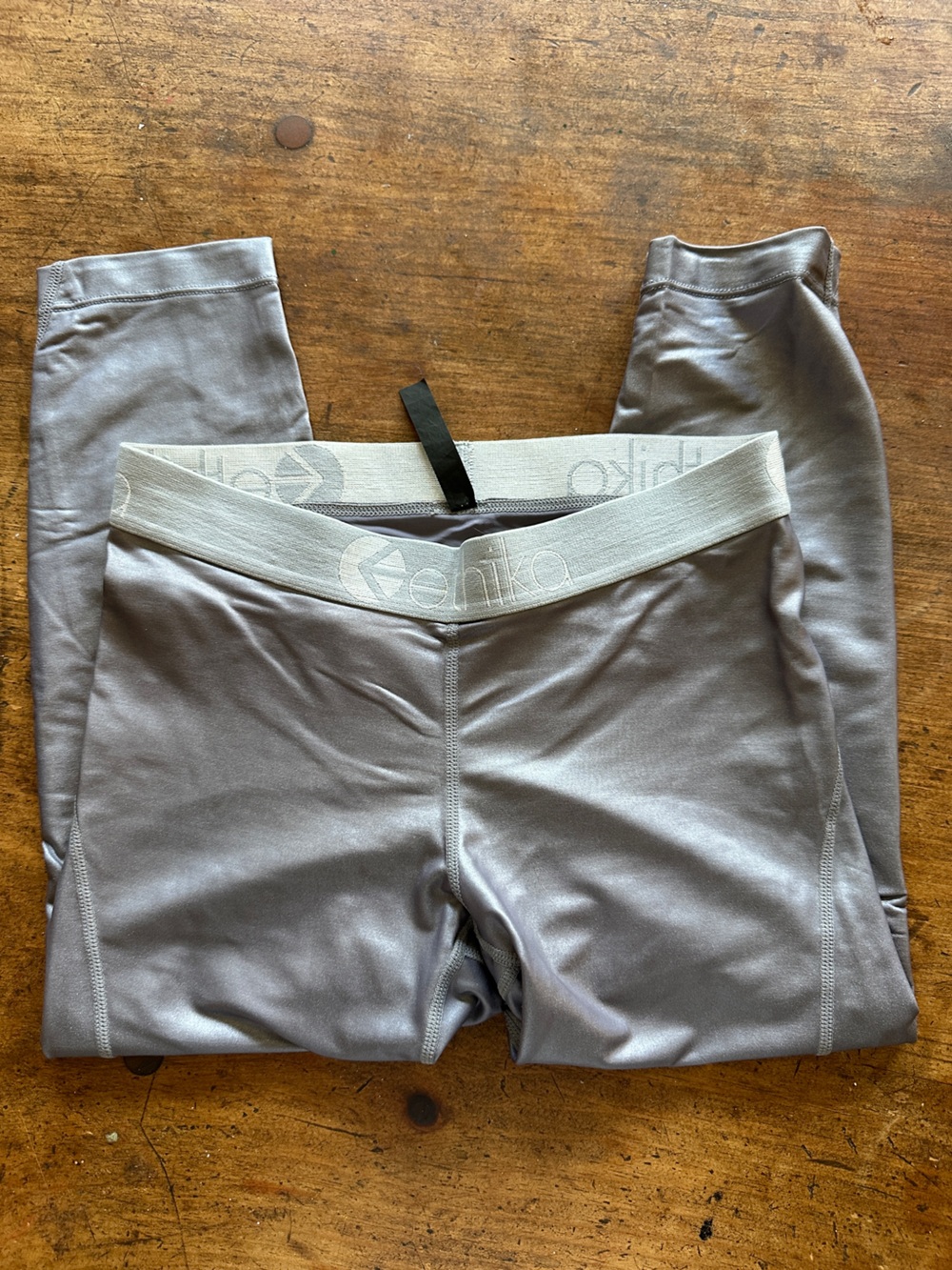 Silver Ethika Capri Leggings